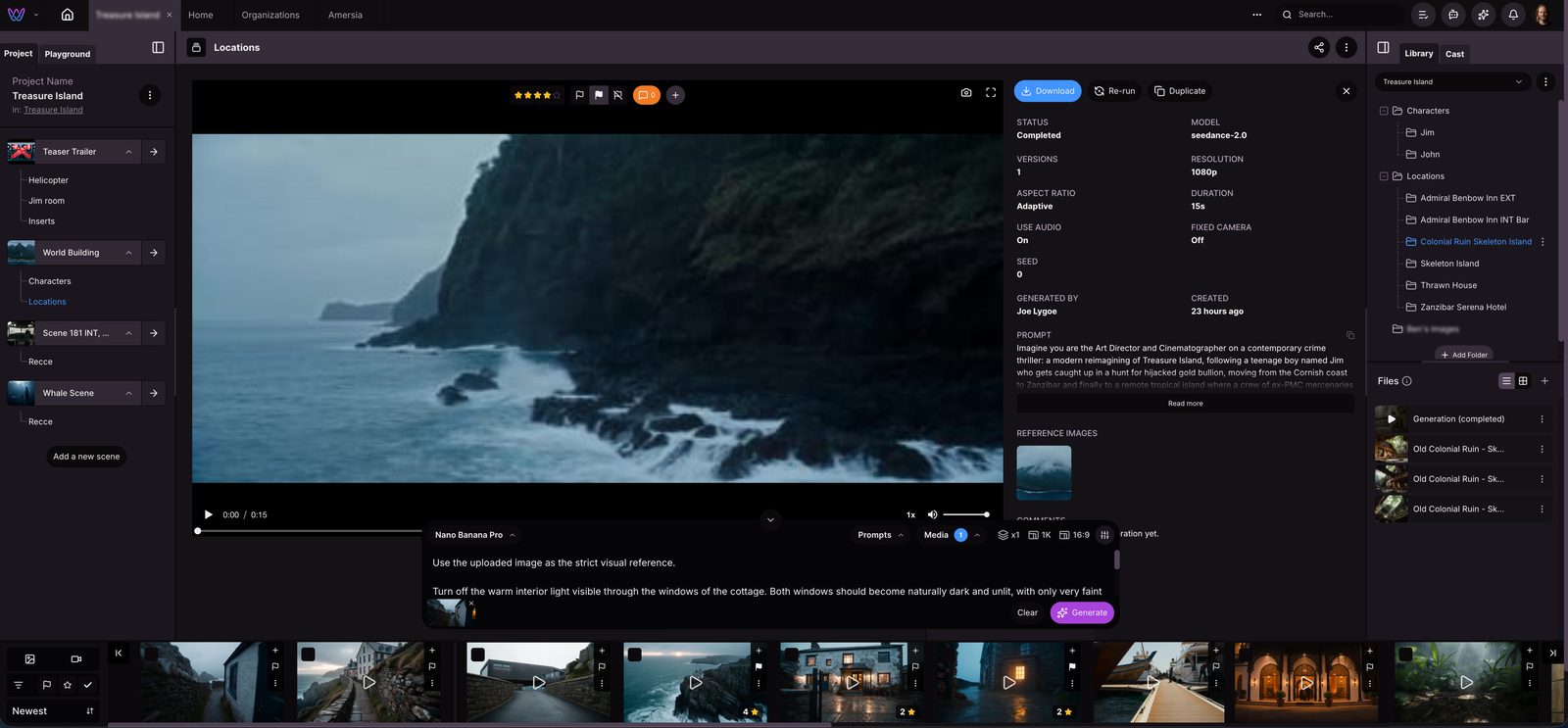 Woven · the creative front end